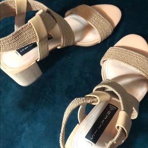 Steven by Steve Madden Olive Brown Sandals